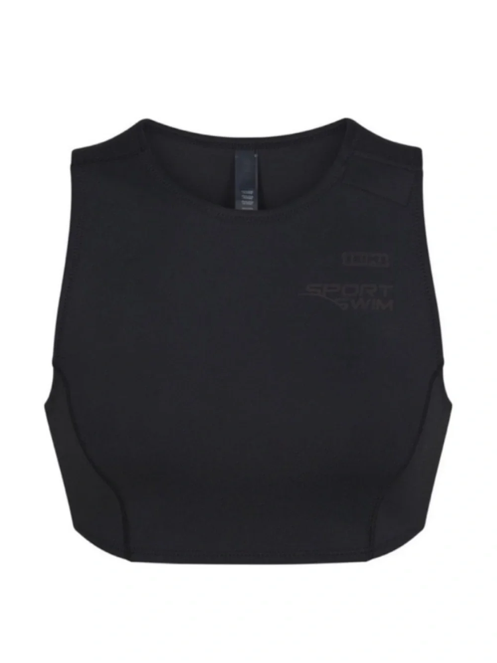 SKIMS Sport Swim High Neck Top Sz M